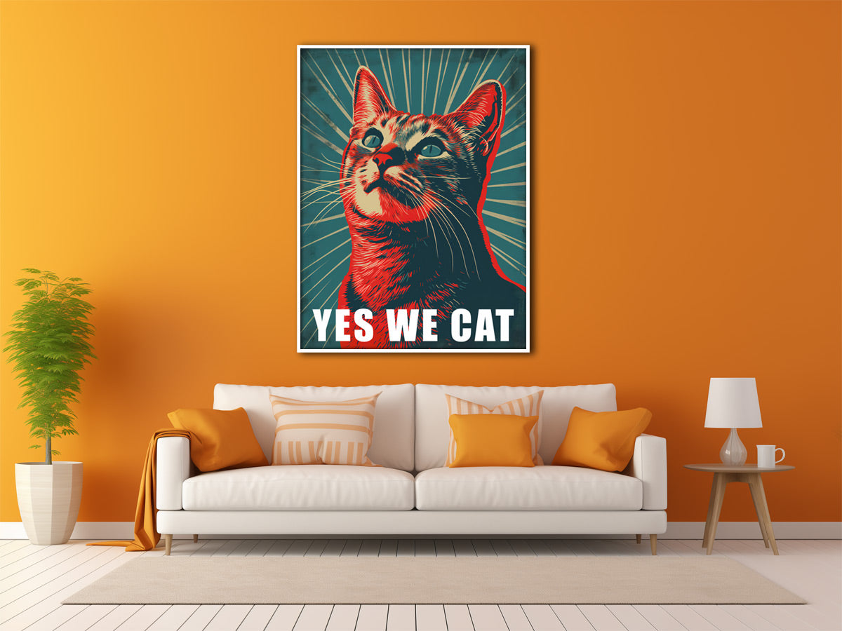 YES WE CAT Poster