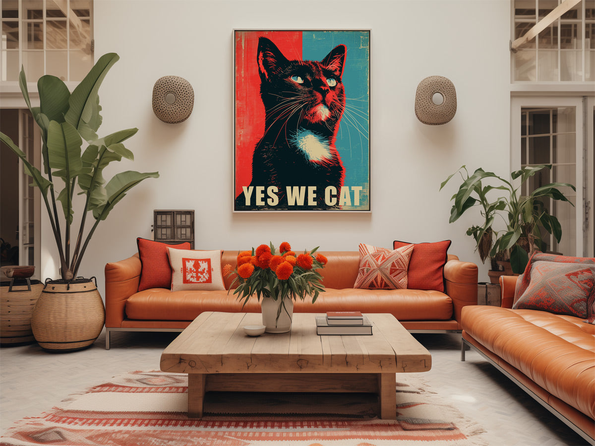 YES WE CAT Poster