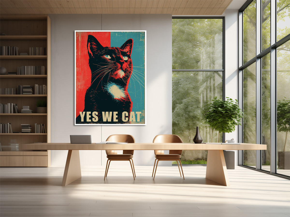 YES WE CAT Poster