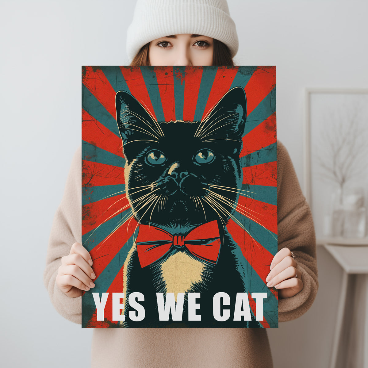 Witzige Katzenbilder YES WE CAT