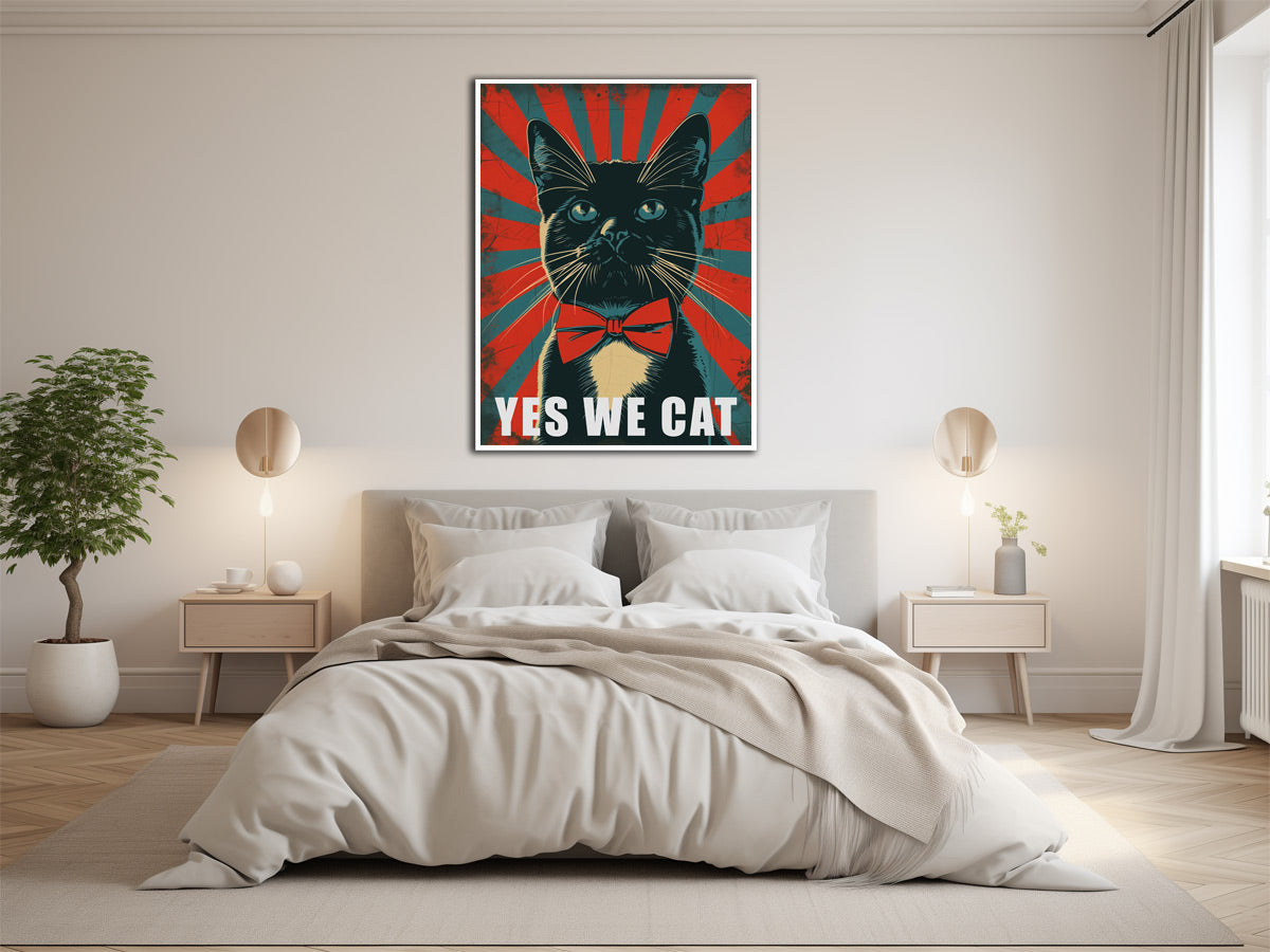 Originelle Katzenbilder YES WE CAT