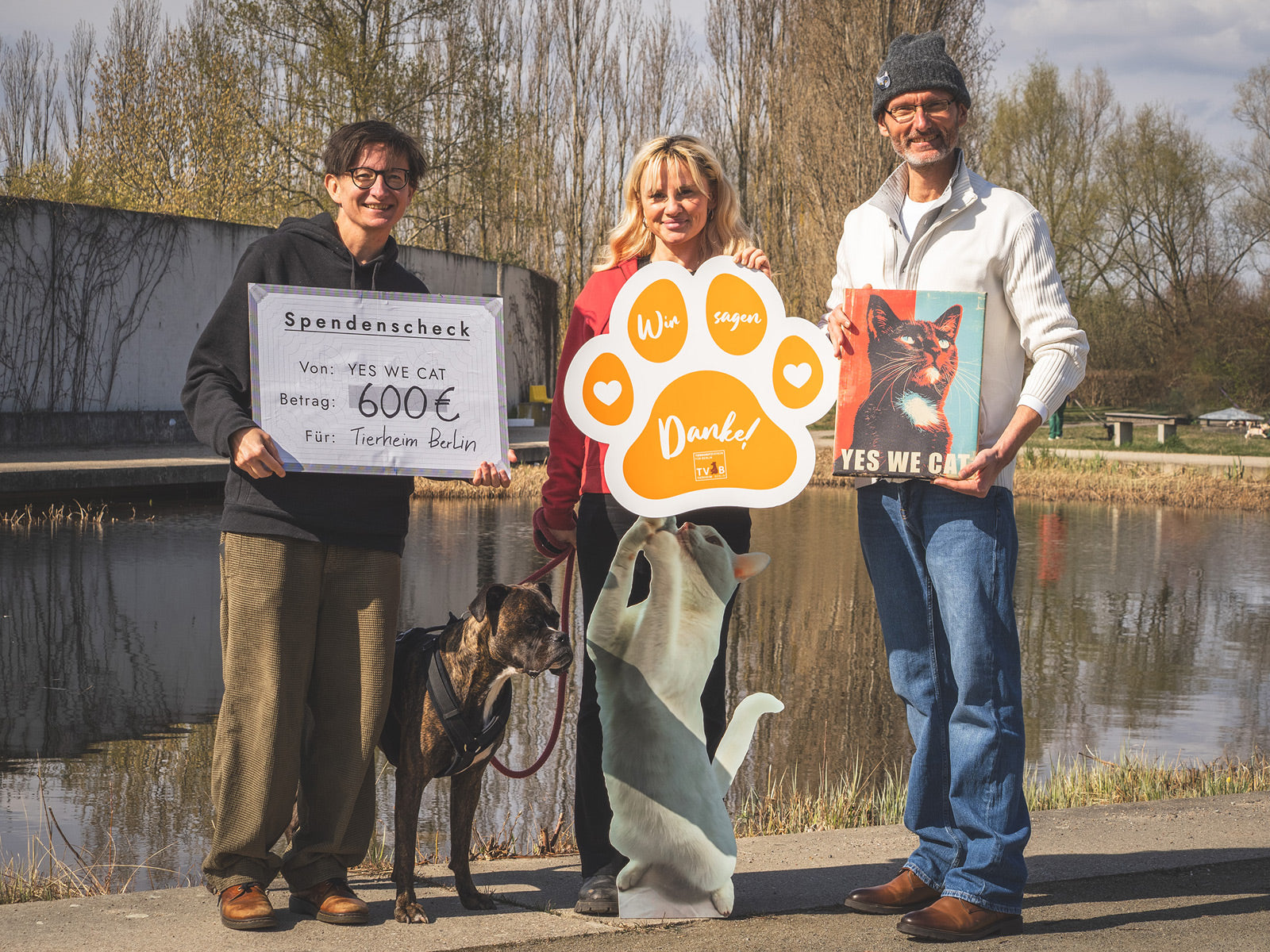 YES WE CAT - Wir spenden für das Tierheim Berlin